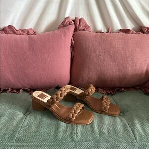 Dolce Vita Brown Braided Sandals